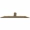 Ekena Millwork Portland Rough Sawn Timber Gable Bracket, Douglas Fir, 72"W x 18"H x 2"D x 6"F, 6/12 Pitch GBW072X18X0206POR00RDF - alternate 5